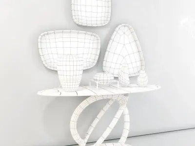 Porada Kosmo - Console 3D model