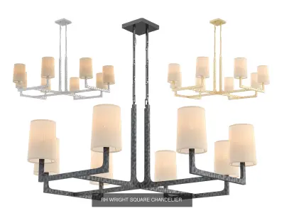 RH WRIGHT COLLECTION 3D Model Pack