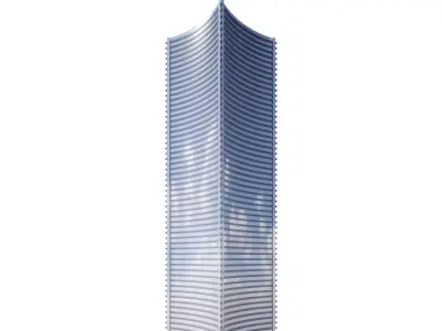 Parametric Building 1c11 3D model