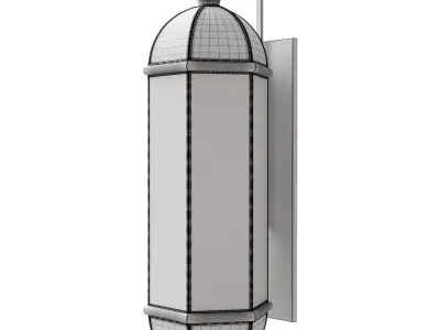 Wall lamp Lantern L02226 3D model
