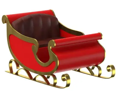 Sleigh 3D model