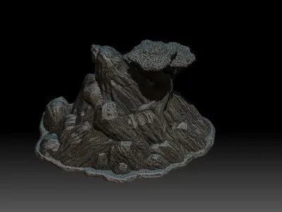 Cave 3d print 3D print model
