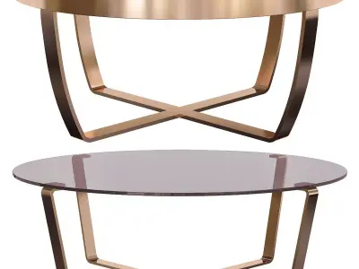 Casa Padrino Coffee Tables Set 3D model