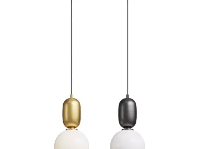 Amagiri 6 Pendant Light 3D model