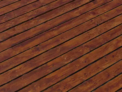 Vintage Varnished Wood Planks Floor Texture  Texture