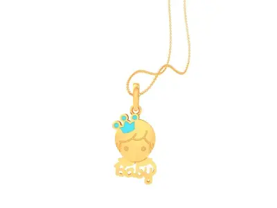 Kids Pendant - 87 3D print model