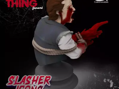 Horror Collection - The Thing Palmer fanart 3D print model