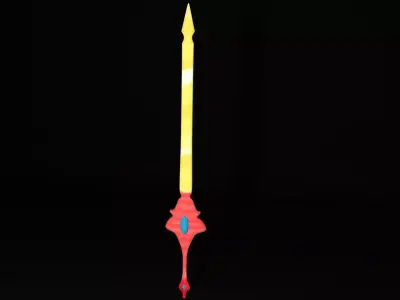 Sword-Hand Painted Texture Texture