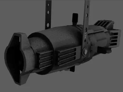 Source 4 Theatre Light - Game-Ready  Low-poly 3D model