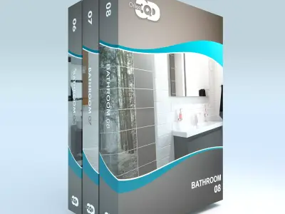 Bathroom Collection 02 3D Model Pack