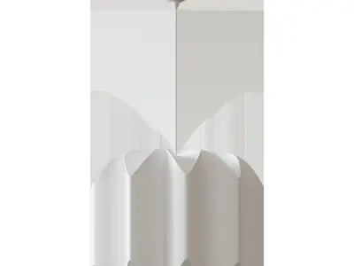 MOJNA MOINA HEMMA HEMMA Hanging lamp white 3D model
