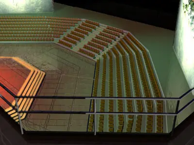 tv set show 2 3D model