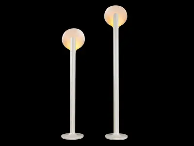 Lampes Elysee Low-poly 3D model