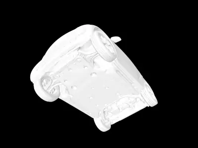3D SCAN DATA SMART FOR TWO EXTERIOR 3D model