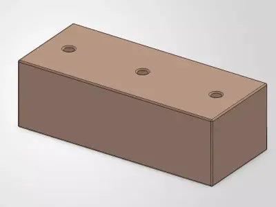 Historic Fireclay Brick CAD Library Solid Smooth NonKeyed 3D model