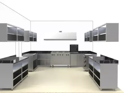 KITCHEN 34 3D model