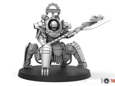 Dark Techno - Legionaut 3D print model