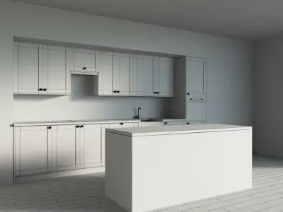 94-Kitchen10 texture 8 3D model