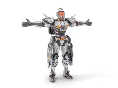 Guardian Exosuit model pack Low-poly 3D model