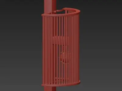 Wall Lamp Oakley 3D model