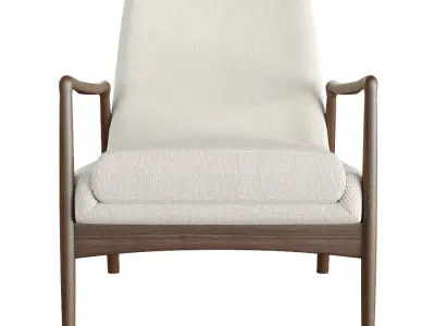 Braden Dining Arm Chair 3D model