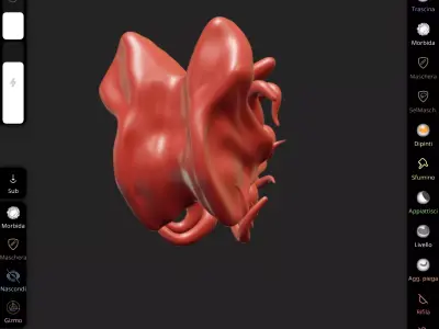 Alien Plant Monster 3D model