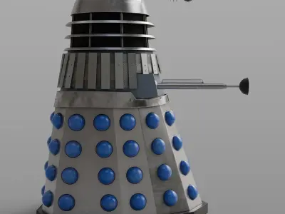 Classic Dalek 3D model