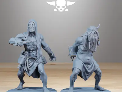 Corrupted Guard Fanatics  3D print model