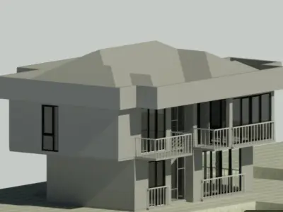 Villa model 3D model