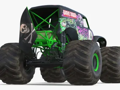  Grave Digger Monster Truck 