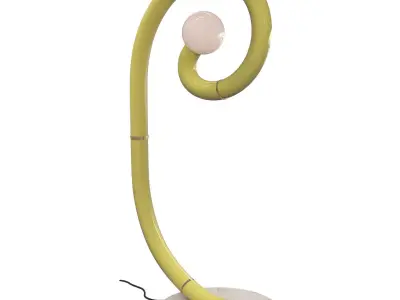 Memphis floor lamp3 - Pop Premium 3D Model 3D model
