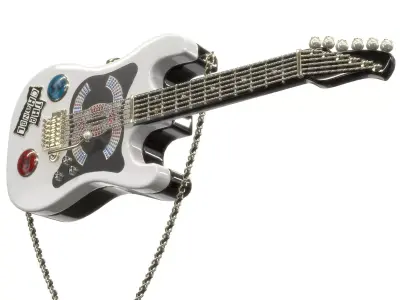 Guitar Bag Low-poly 3D model