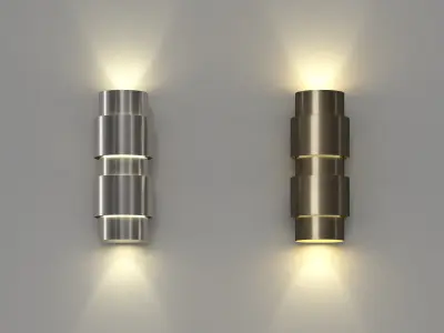 Ring Wall Lamp Free 3D model