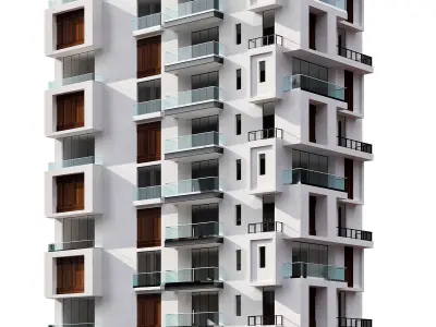 RESIDENTIAL BUILDING NO39 A 3D model