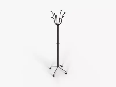Black Floor Hanger 3D model