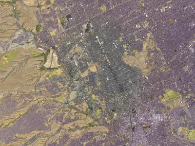 Riyadh - 3D City Topography Terrain 3D Model Pack