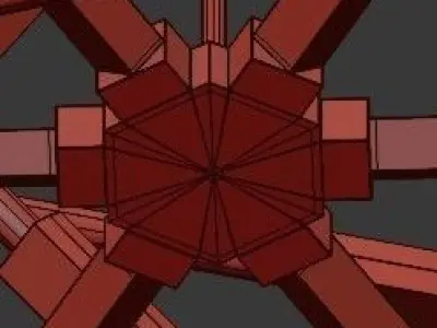 Untitled astral agnes chandelier 3D model