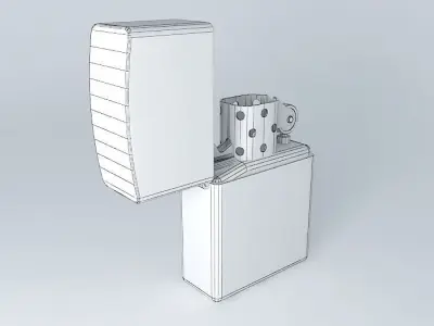Zippo lighter 3D model