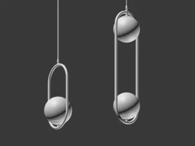 Pendant Light Collection   3D model