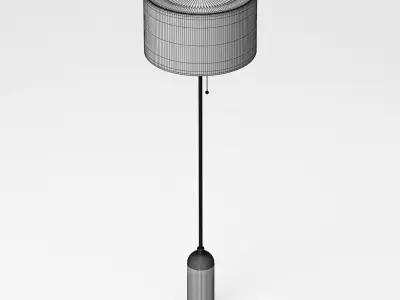 Gubi Gravity Floor Lamp 3D model