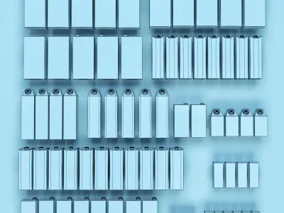 Juice racks 3D model