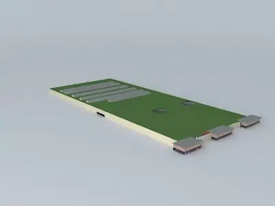 Intermarché Saint Pierre GROUPE DISTRICA Free 3D model