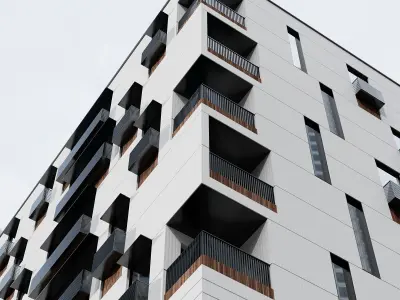 RESIDENTIAL BUILDING NO63 A 3D model