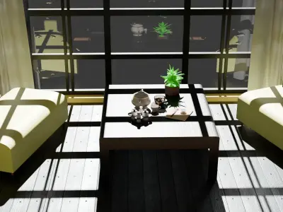 design interior room Free 3D model