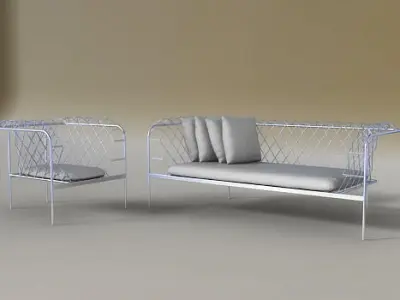 Clubland Sofa Bonuxlat 3D model
