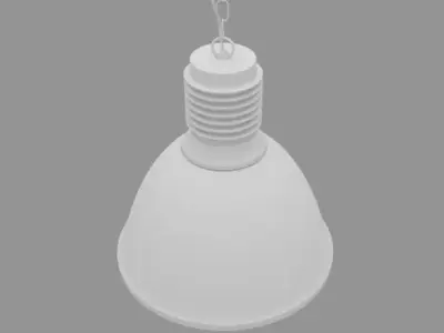 industrial pendat light 3D model