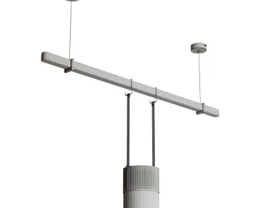 Dario Linear pendant light 3D model