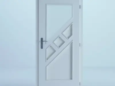 White Door 51 3D model