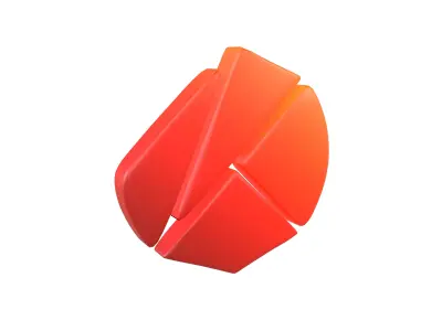 Klaytn Coin v2 004 Low-poly 3D model