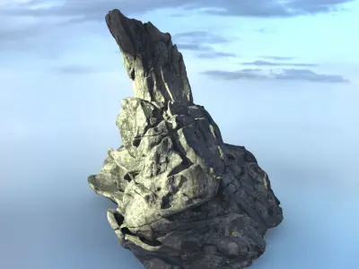 Eldritch Gods Stone  3D model